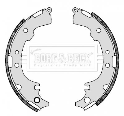 BORG & BECK Jarrukenkäsarja BBS6295